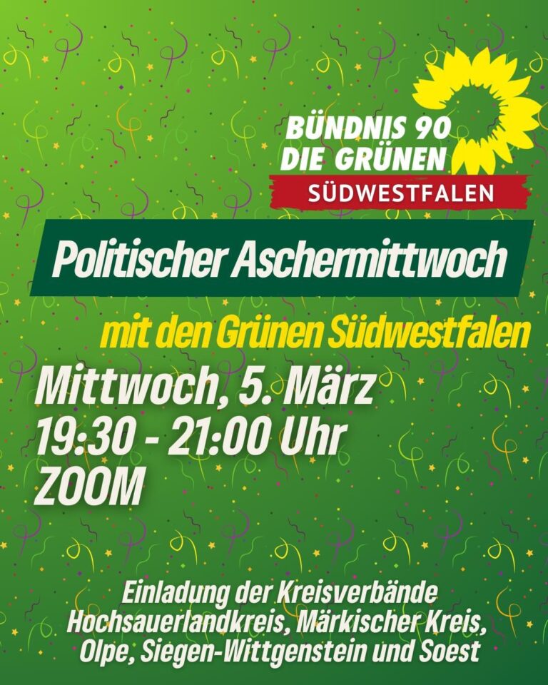 „Politischer Aschermittwoch“ 05.03. ZOOM